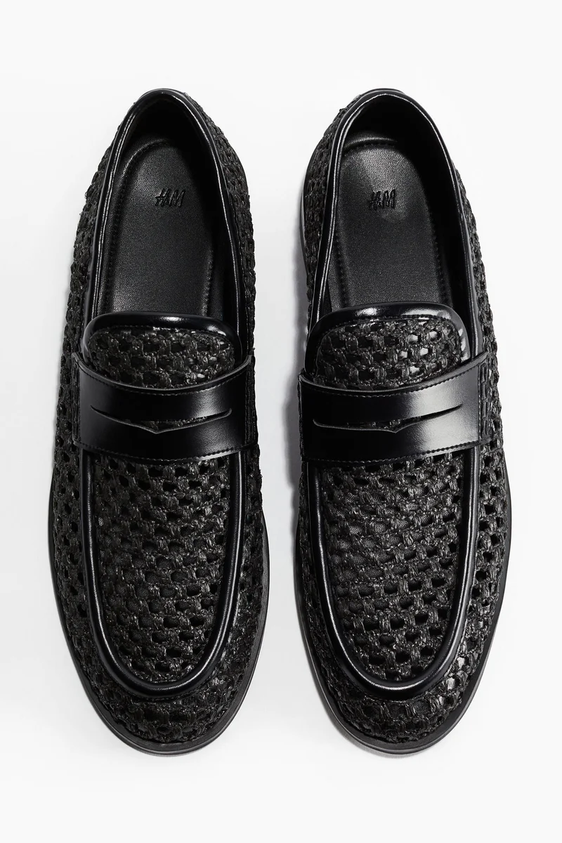 H&M Mesh-look loafers